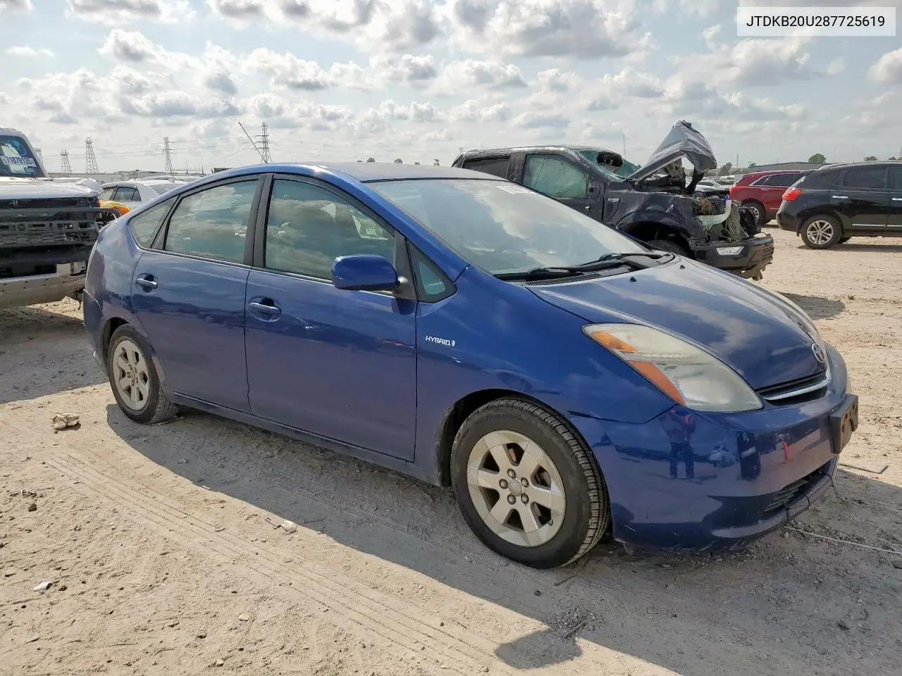 JTDKB20U287725619 2008 Toyota Prius