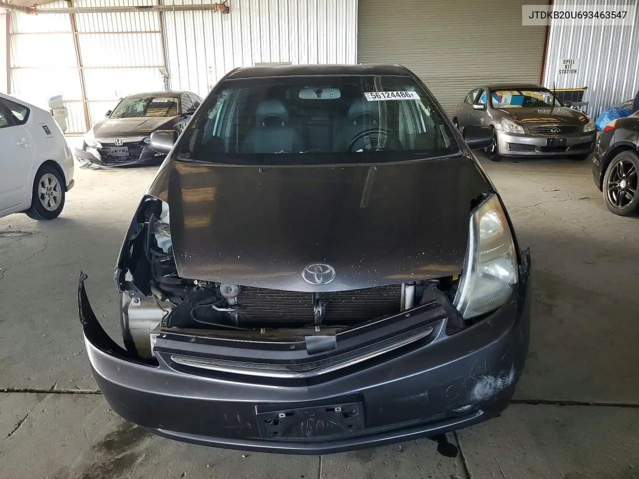 2009 Toyota Prius Base VIN: JTDKB20U693463547 Lot: 56124486