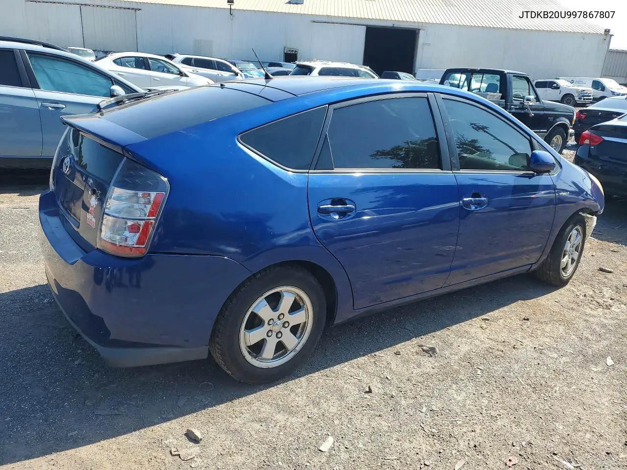 2009 Toyota Prius Base VIN: JTDKB20U997867807 Lot: 61399076