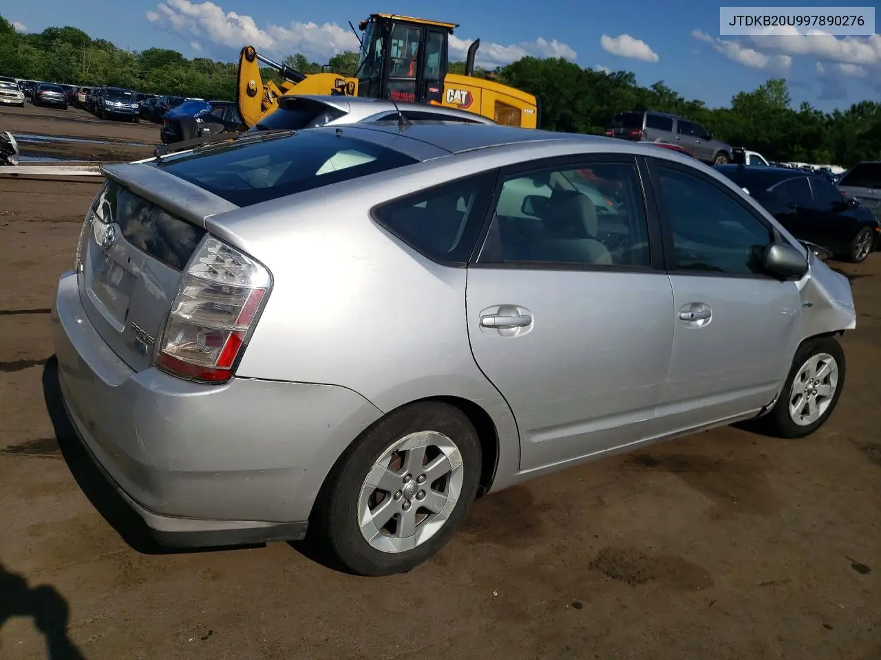 2009 Toyota Prius Base VIN: JTDKB20U997890276 Lot: 62136166