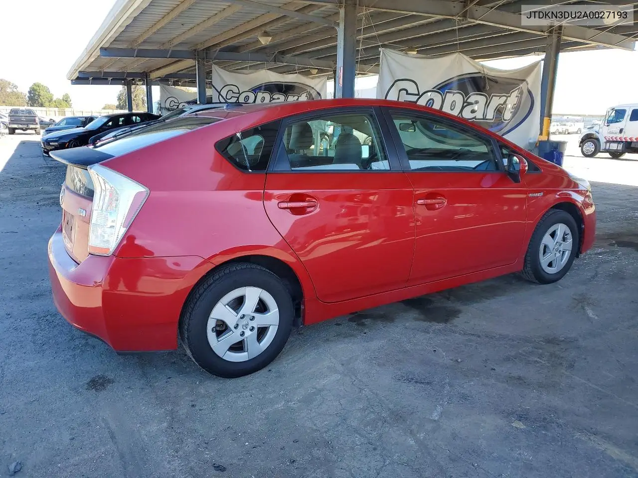 2010 Toyota Prius Ii VIN: JTDKN3DU2A0027193 Lot: 56713356