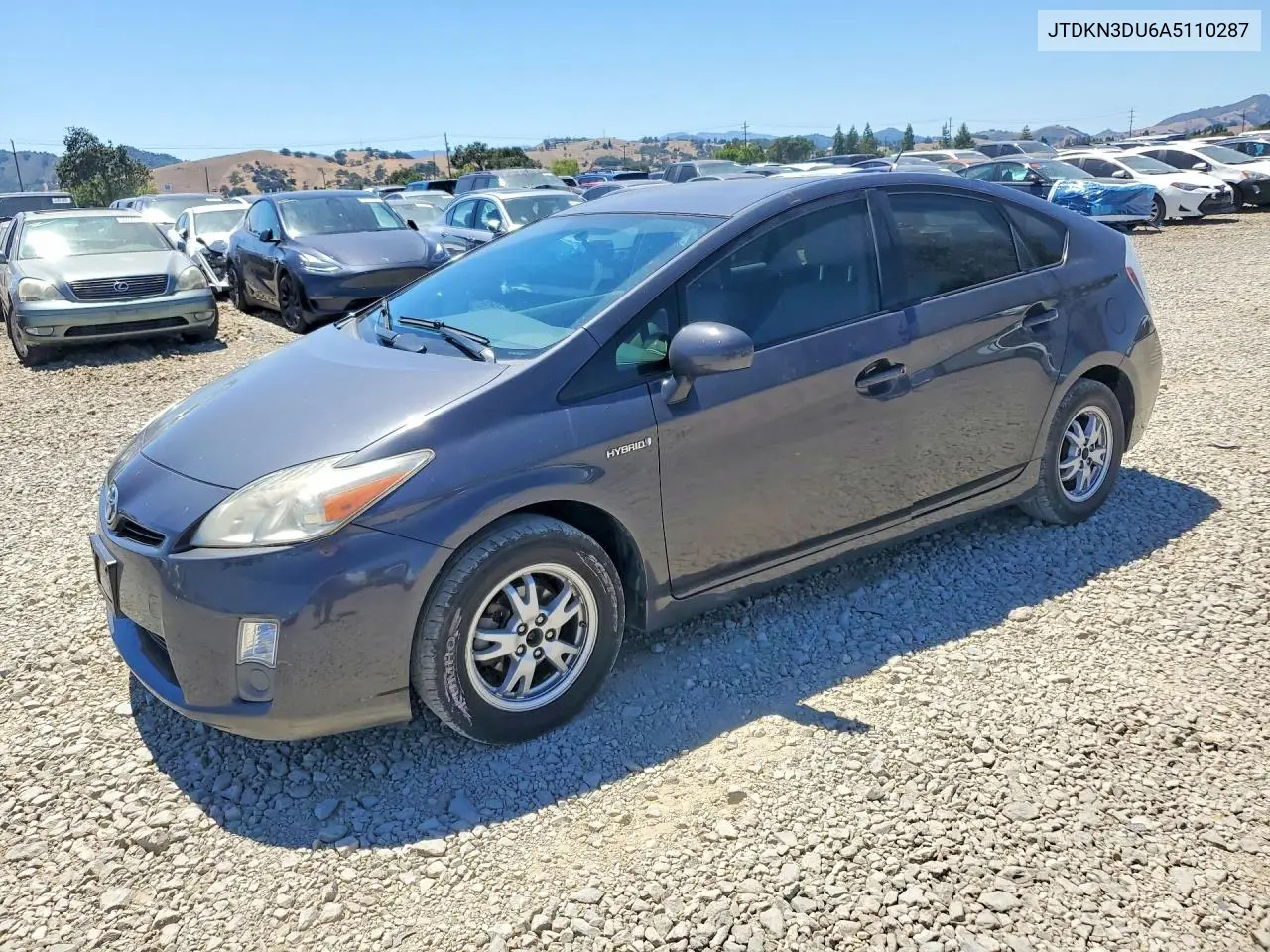 2010 Toyota Prius Iii VIN: JTDKN3DU6A5110287 Lot: 57381026