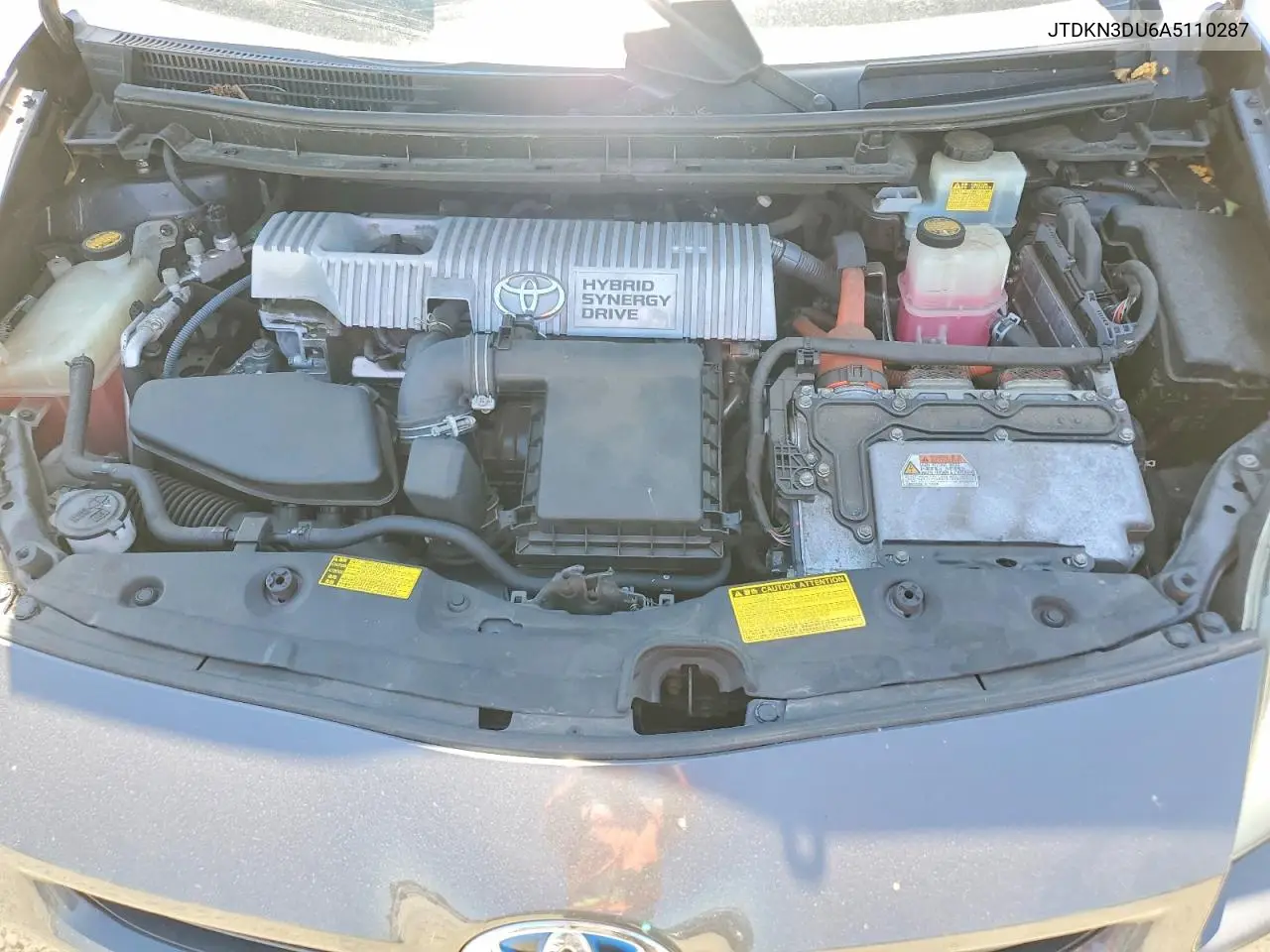 2010 Toyota Prius Iii VIN: JTDKN3DU6A5110287 Lot: 57381026