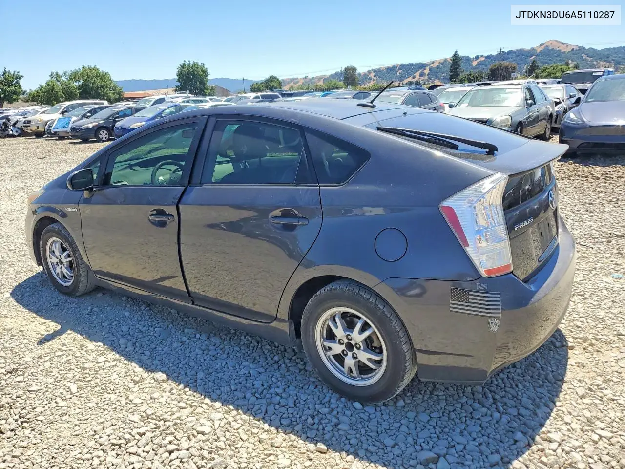 2010 Toyota Prius Iii VIN: JTDKN3DU6A5110287 Lot: 57381026