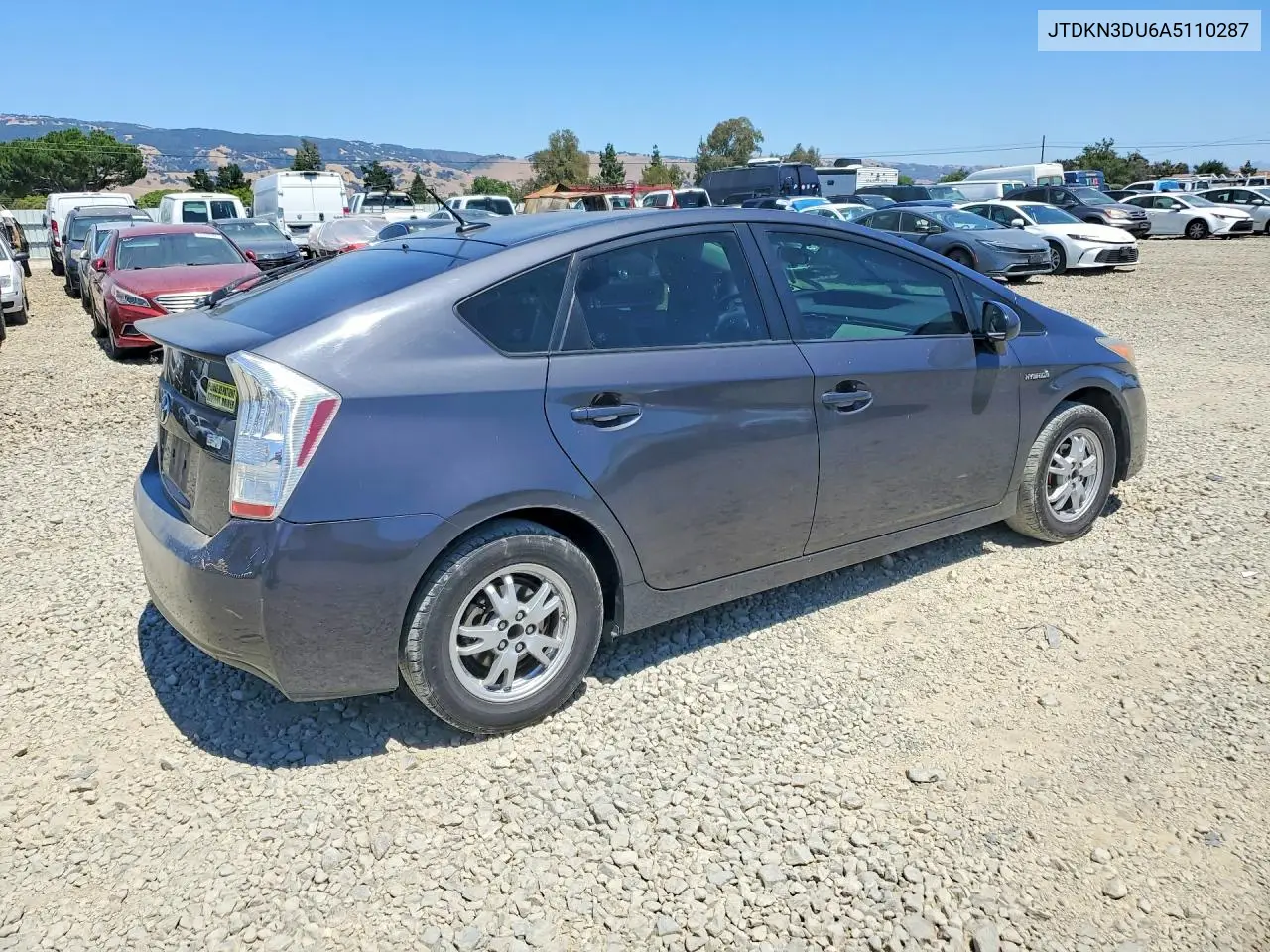2010 Toyota Prius Iii VIN: JTDKN3DU6A5110287 Lot: 57381026