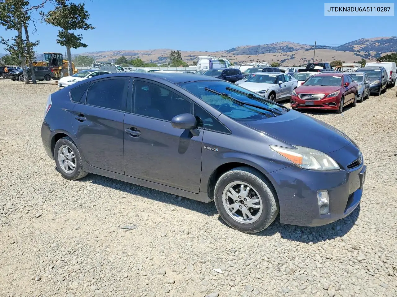 2010 Toyota Prius Iii VIN: JTDKN3DU6A5110287 Lot: 57381026