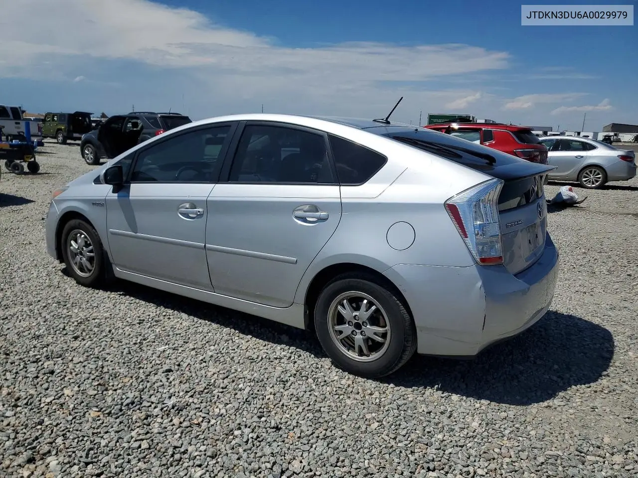 2010 Toyota Prius Iii VIN: JTDKN3DU6A0029979 Lot: 60418546
