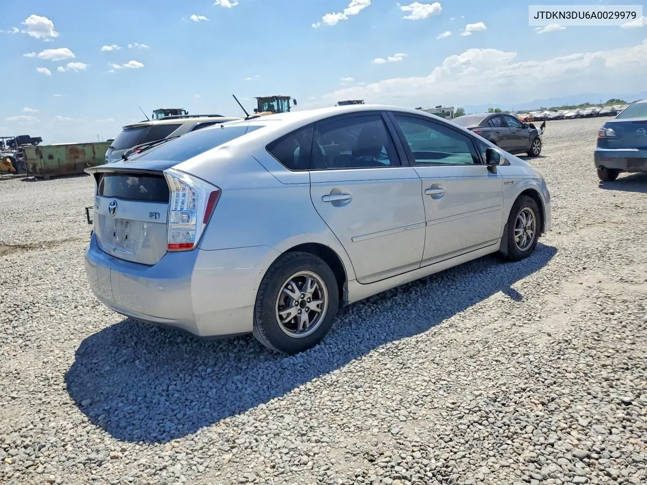 2010 Toyota Prius Iii VIN: JTDKN3DU6A0029979 Lot: 60418546
