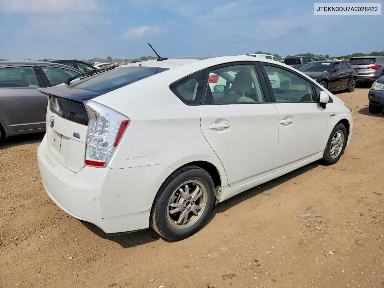 2010 Toyota Prius Iii VIN: JTDKN3DU7A0028422 Lot: 61101466
