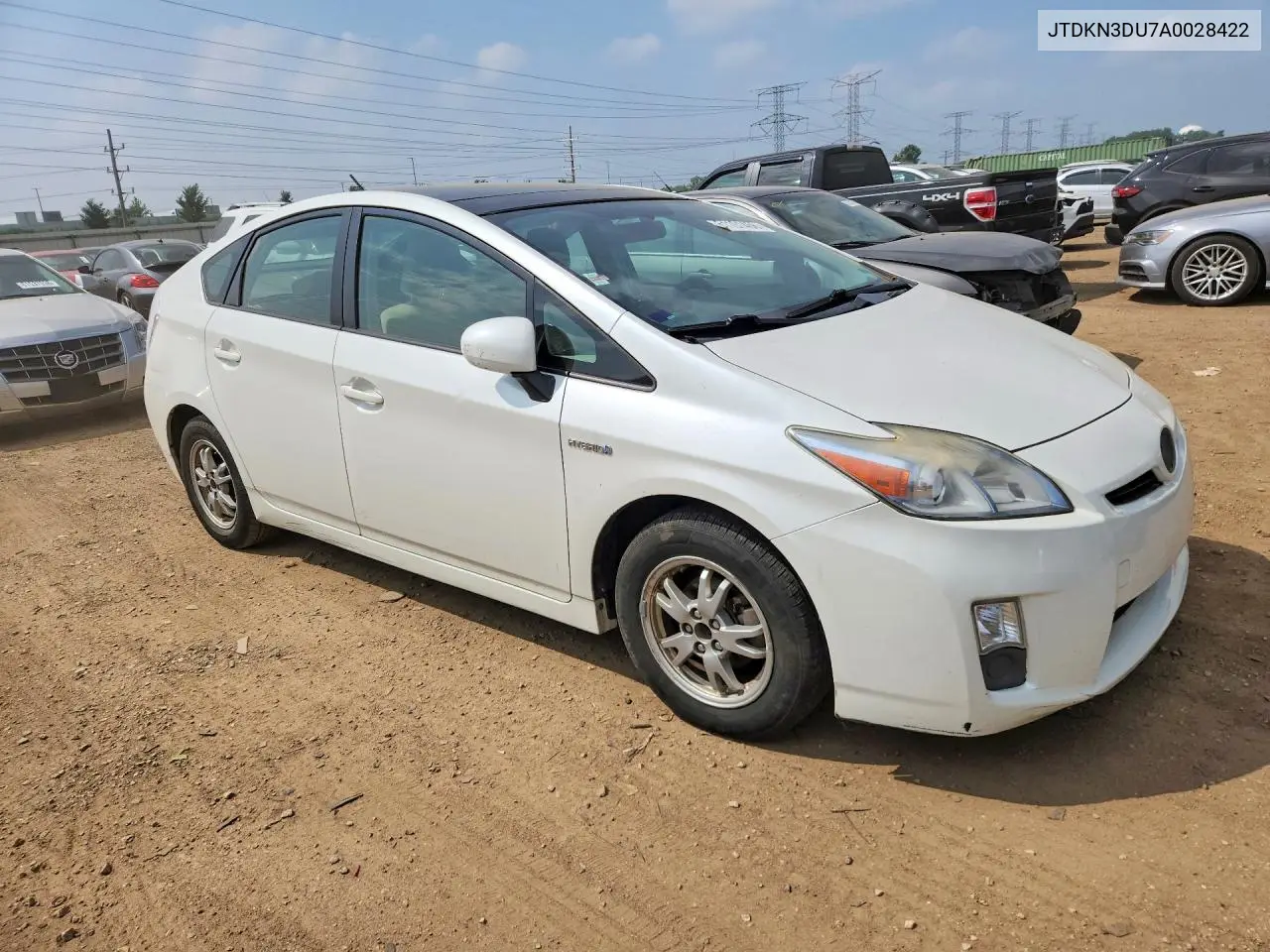 2010 Toyota Prius Iii VIN: JTDKN3DU7A0028422 Lot: 61101466