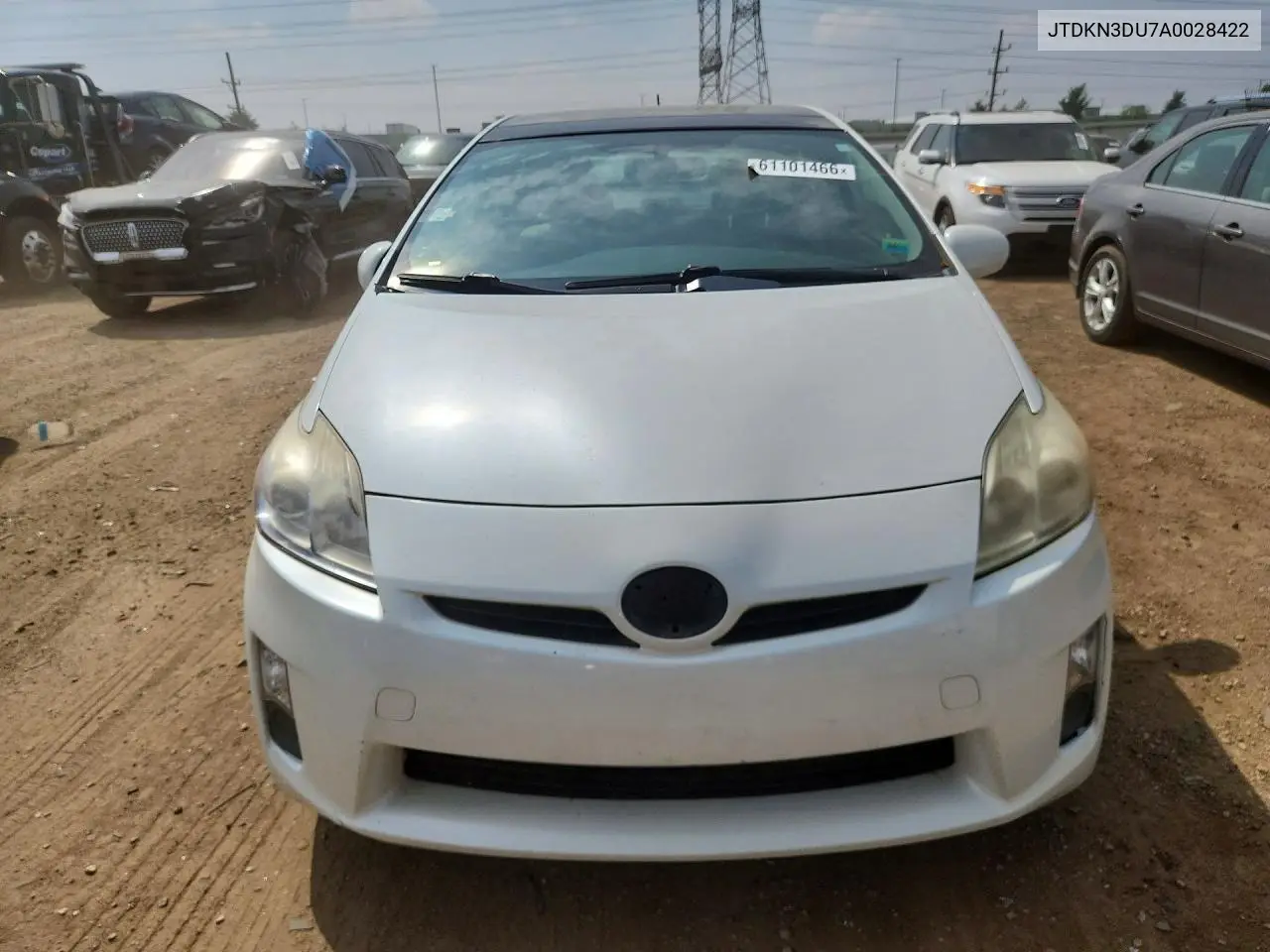 2010 Toyota Prius Iii VIN: JTDKN3DU7A0028422 Lot: 61101466