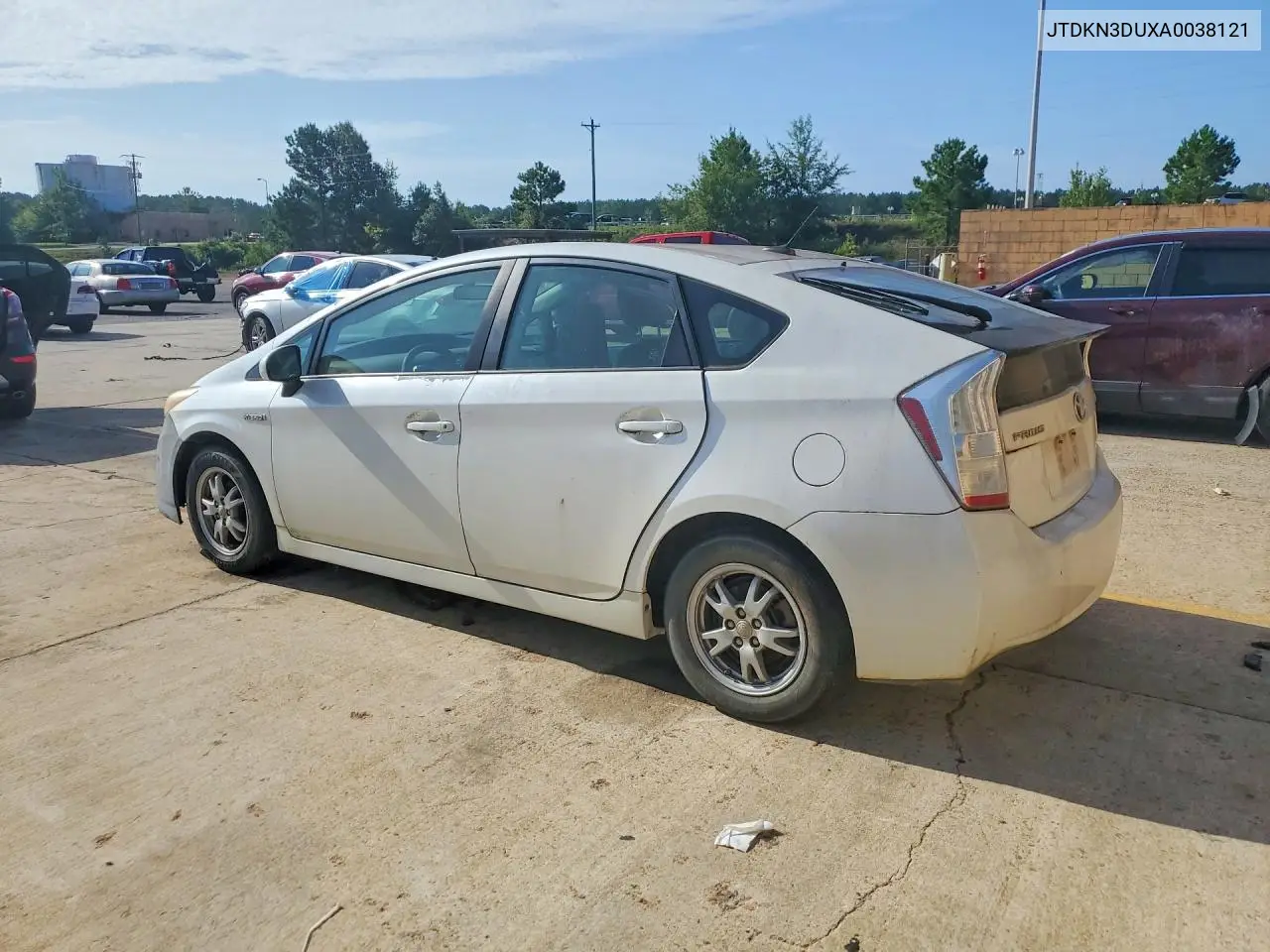 2010 Toyota Prius Ii VIN: JTDKN3DUXA0038121 Lot: 61111236