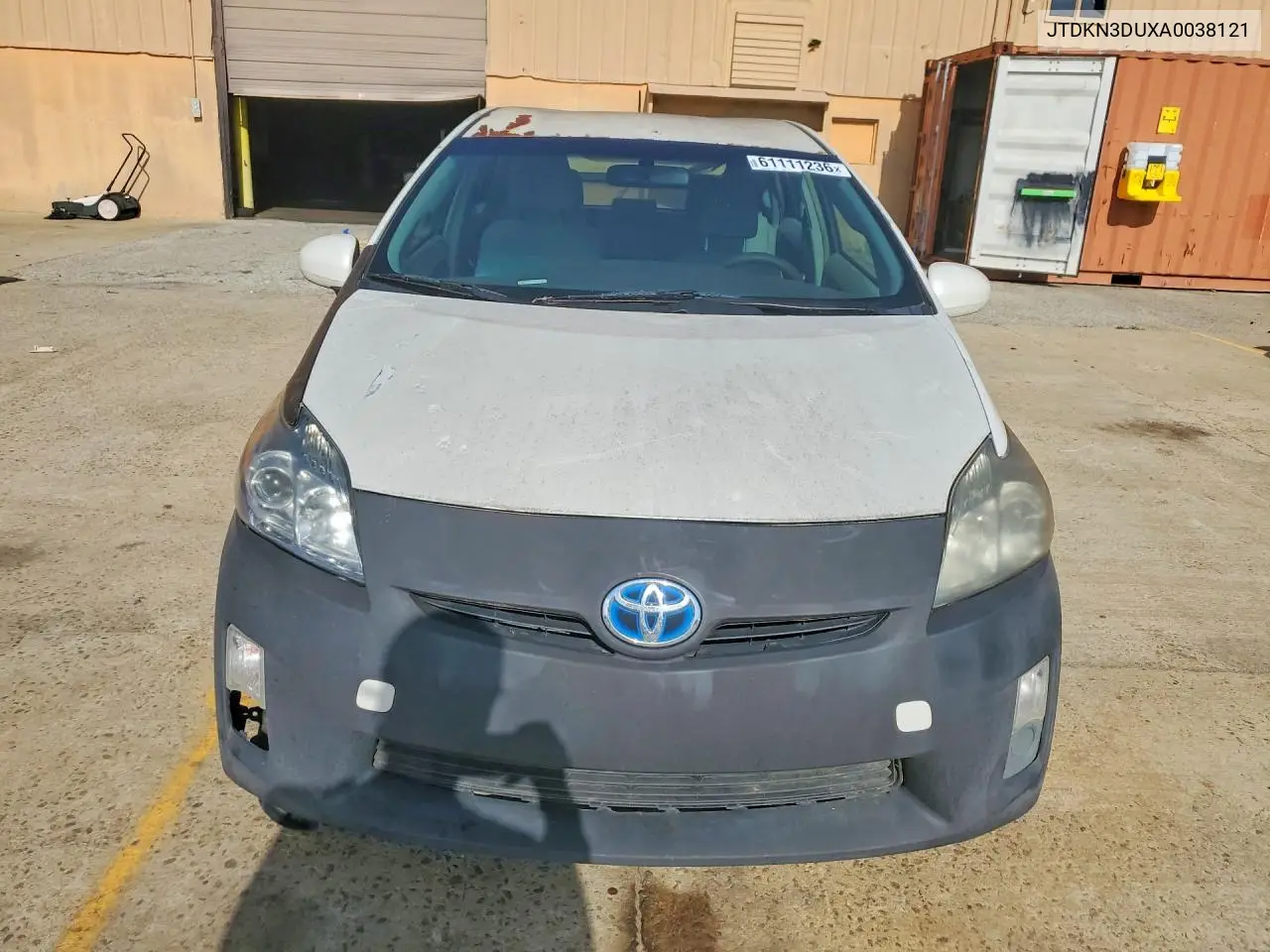 2010 Toyota Prius Ii VIN: JTDKN3DUXA0038121 Lot: 61111236