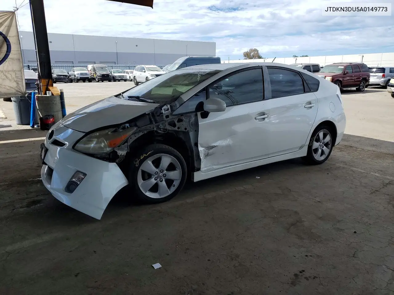 2010 Toyota Prius Iii VIN: JTDKN3DU5A0149773 Lot: 61182136