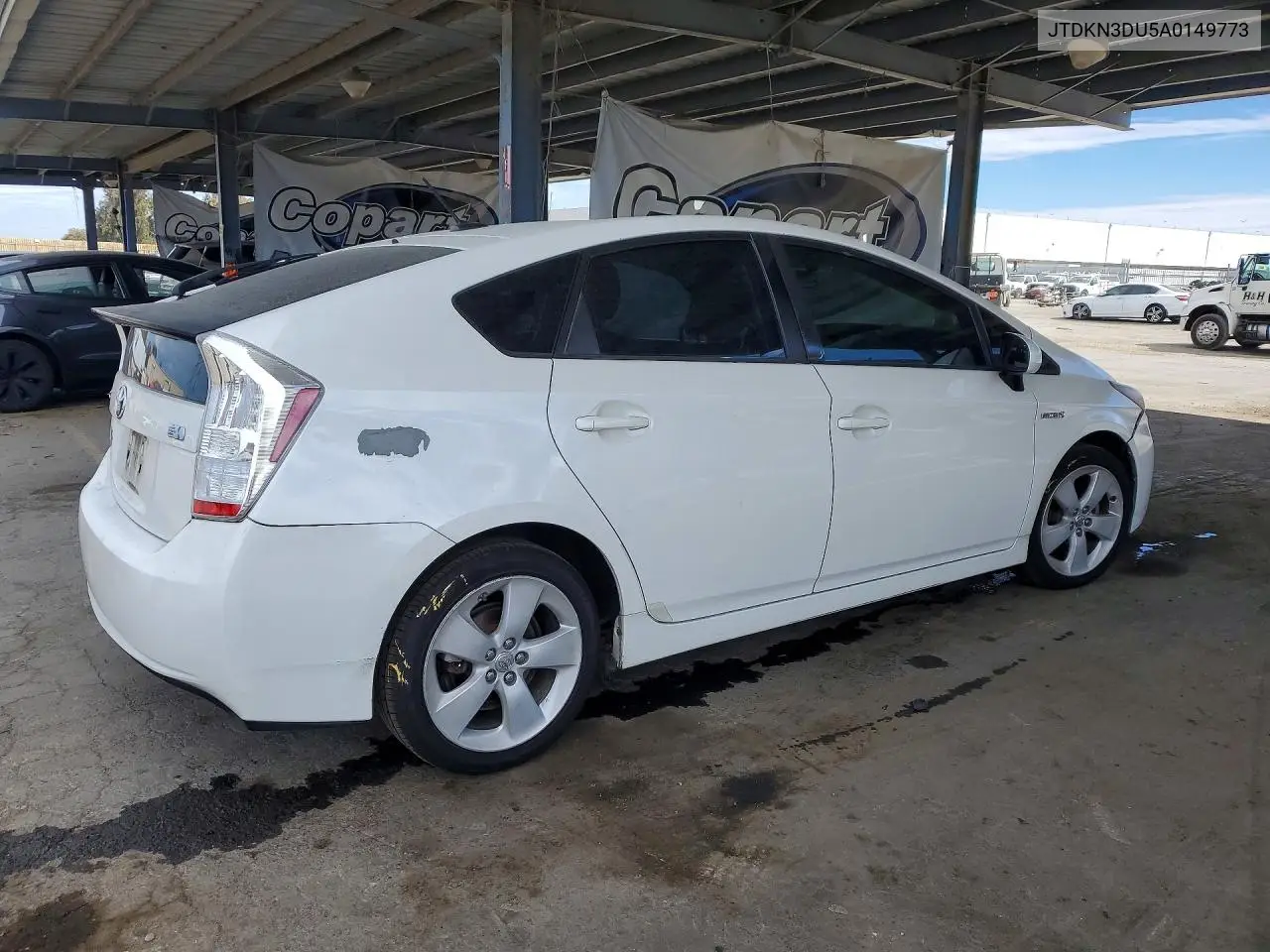 2010 Toyota Prius Iii VIN: JTDKN3DU5A0149773 Lot: 61182136