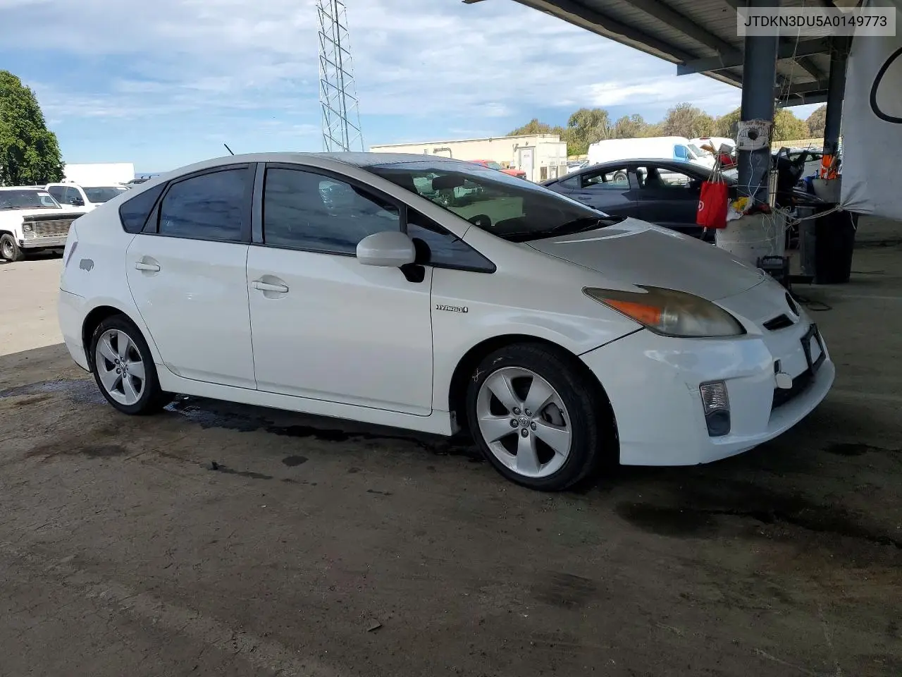 2010 Toyota Prius Iii VIN: JTDKN3DU5A0149773 Lot: 61182136