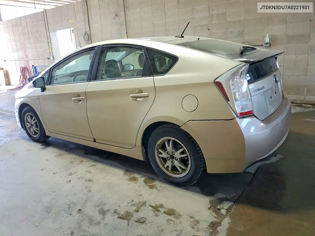 2010 Toyota Prius Hy VIN: JTDKN3DU7A0221931 Lot: 61281506