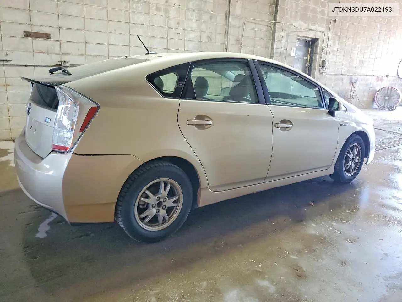 2010 Toyota Prius Hy VIN: JTDKN3DU7A0221931 Lot: 61281506