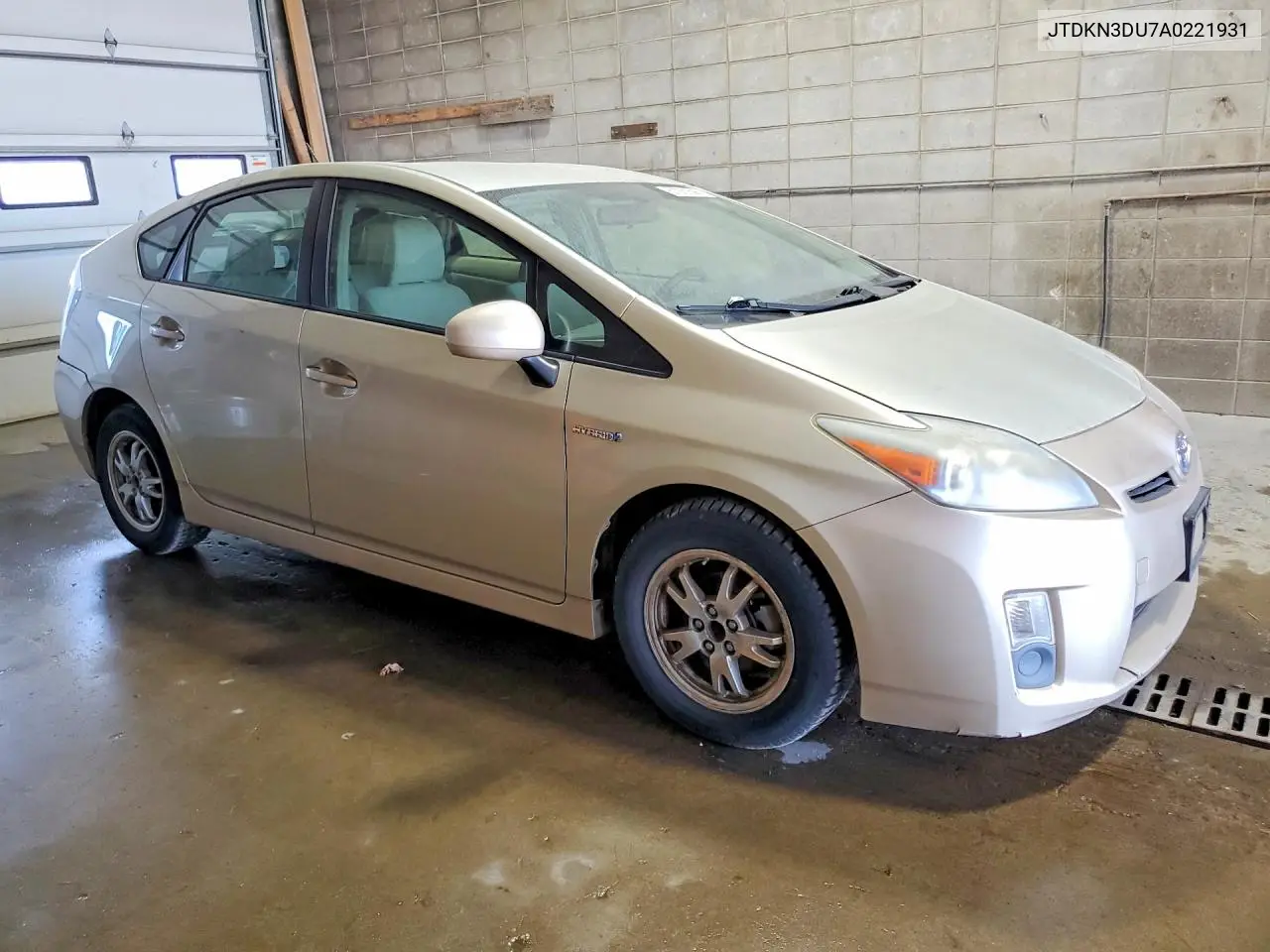2010 Toyota Prius Hy VIN: JTDKN3DU7A0221931 Lot: 61281506