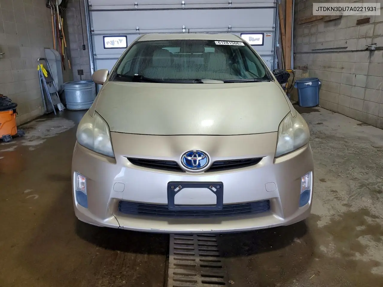 2010 Toyota Prius Hy VIN: JTDKN3DU7A0221931 Lot: 61281506