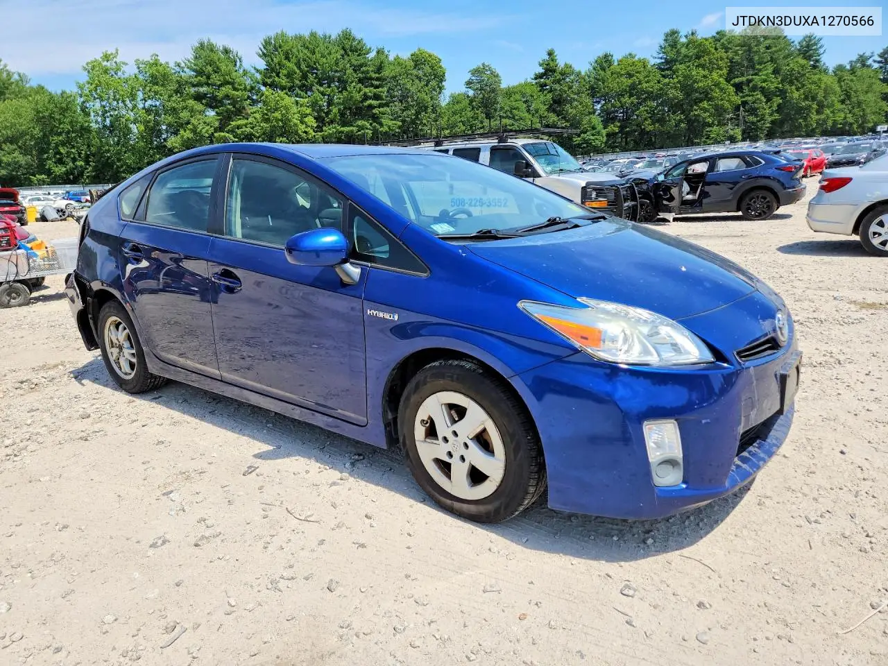 2010 Toyota Prius Ii VIN: JTDKN3DUXA1270566 Lot: 61440636