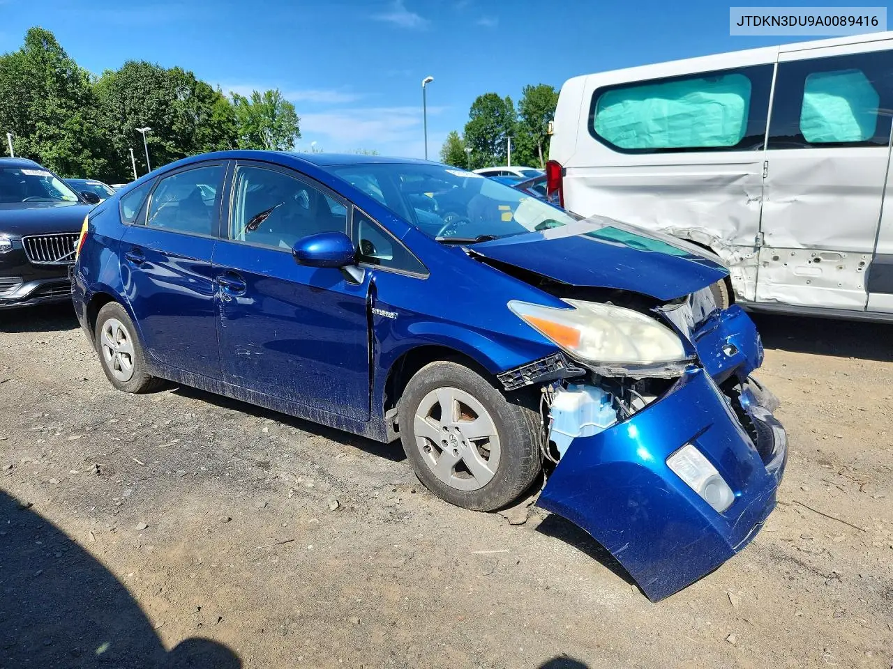 2010 Toyota Prius Iii VIN: JTDKN3DU9A0089416 Lot: 61514576