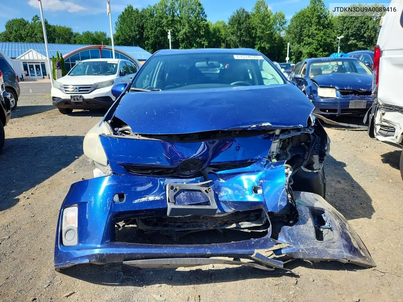 2010 Toyota Prius Iii VIN: JTDKN3DU9A0089416 Lot: 61514576