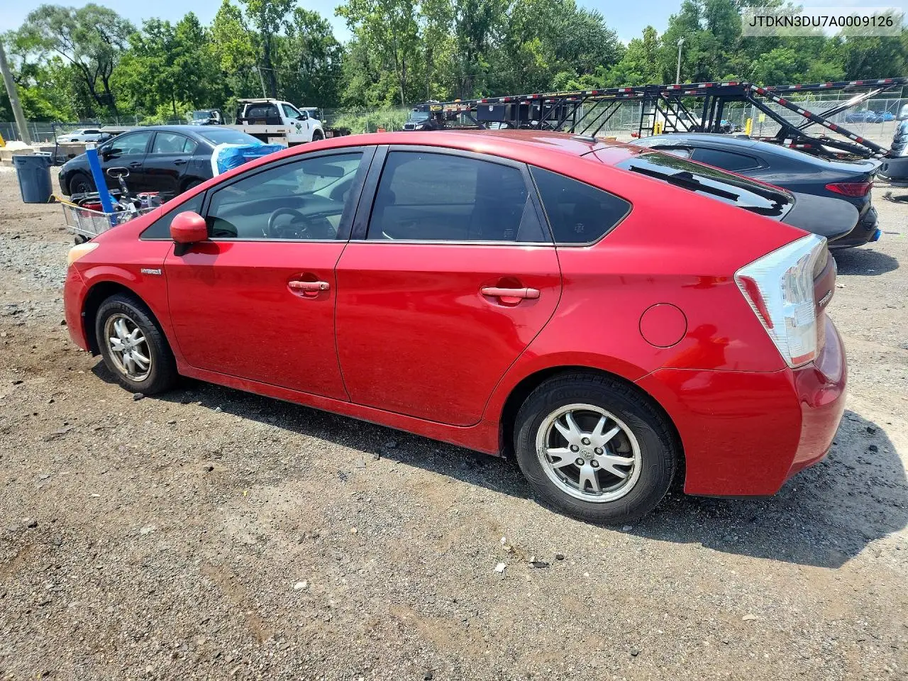 2010 Toyota Prius Iii VIN: JTDKN3DU7A0009126 Lot: 61629276