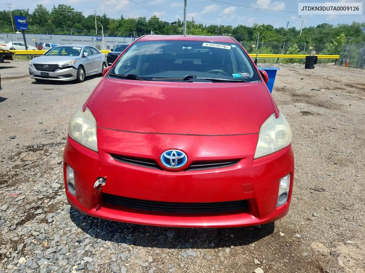 2010 Toyota Prius Iii VIN: JTDKN3DU7A0009126 Lot: 61629276