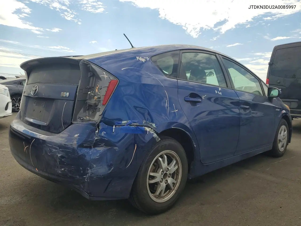 2010 Toyota Prius Ii VIN: JTDKN3DU2A0085997 Lot: 61730306