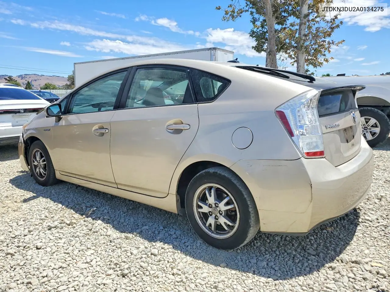 2010 Toyota Prius Iv VIN: JTDKN3DU2A0134275 Lot: 61971196