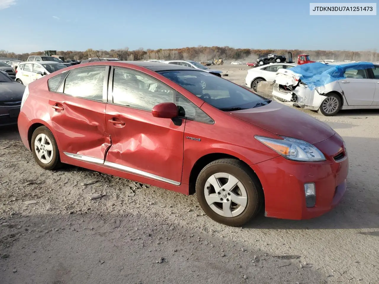 JTDKN3DU7A1251473 2010 Toyota Prius Iii