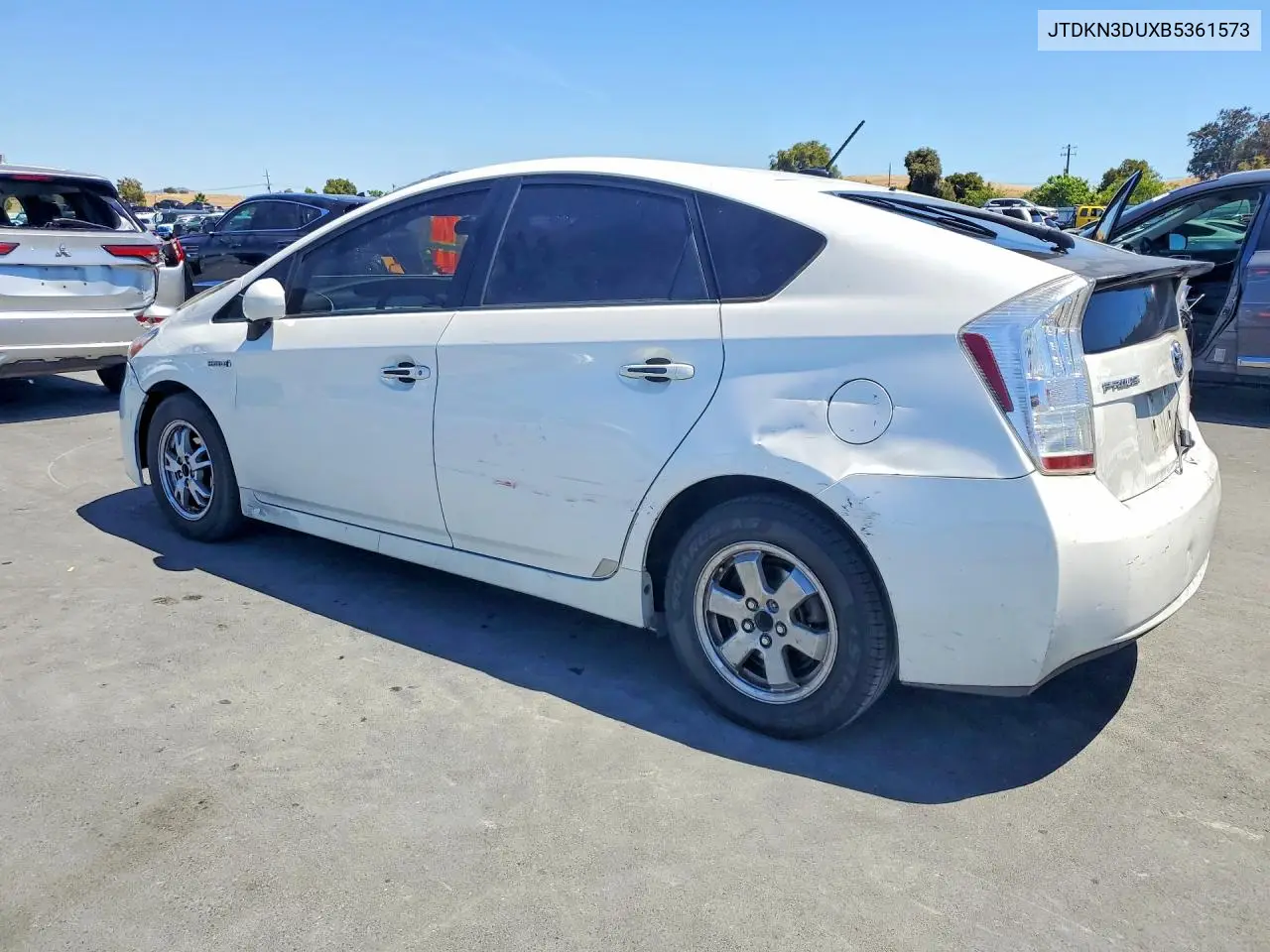 2011 Toyota Prius Two VIN: JTDKN3DUXB5361573 Lot: 56486176