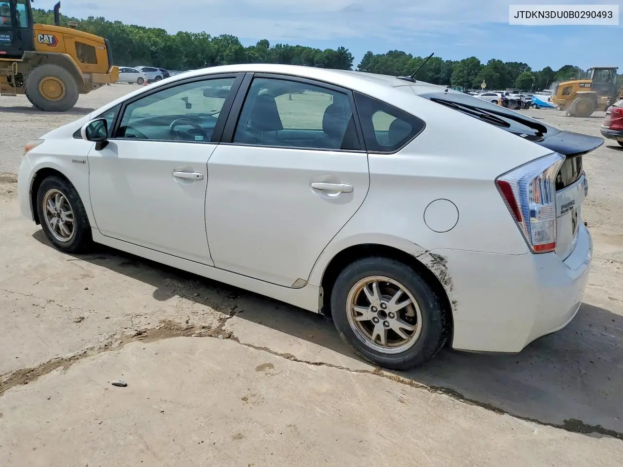2011 Toyota Prius Two VIN: JTDKN3DU0B0290493 Lot: 56933646