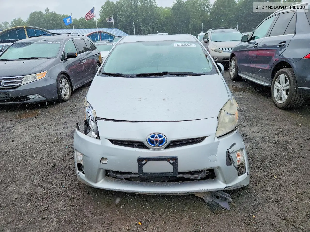 2011 Toyota Prius Two VIN: JTDKN3DU9B1448808 Lot: 57035436