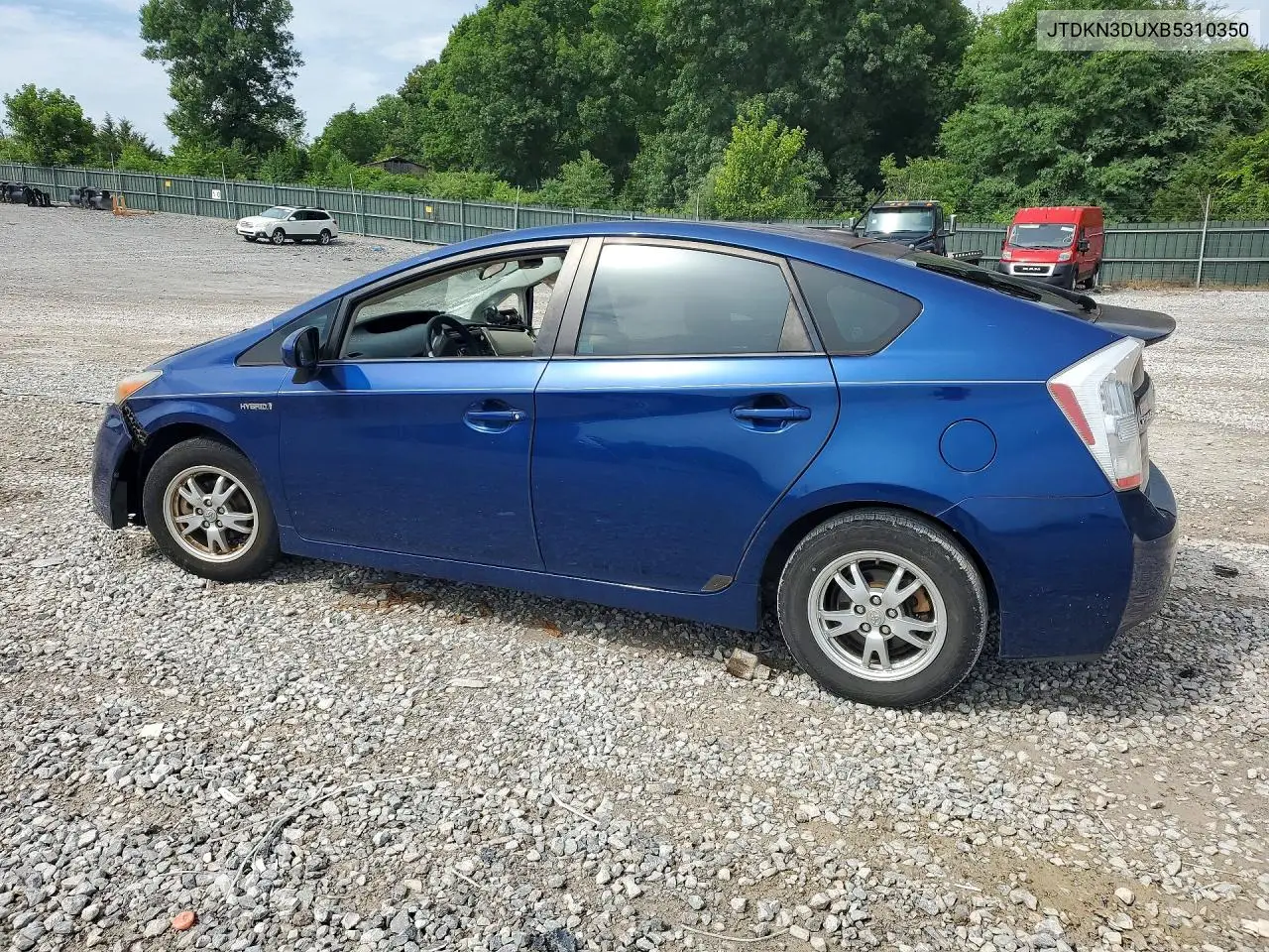 2011 Toyota Prius Three VIN: JTDKN3DUXB5310350 Lot: 57414856