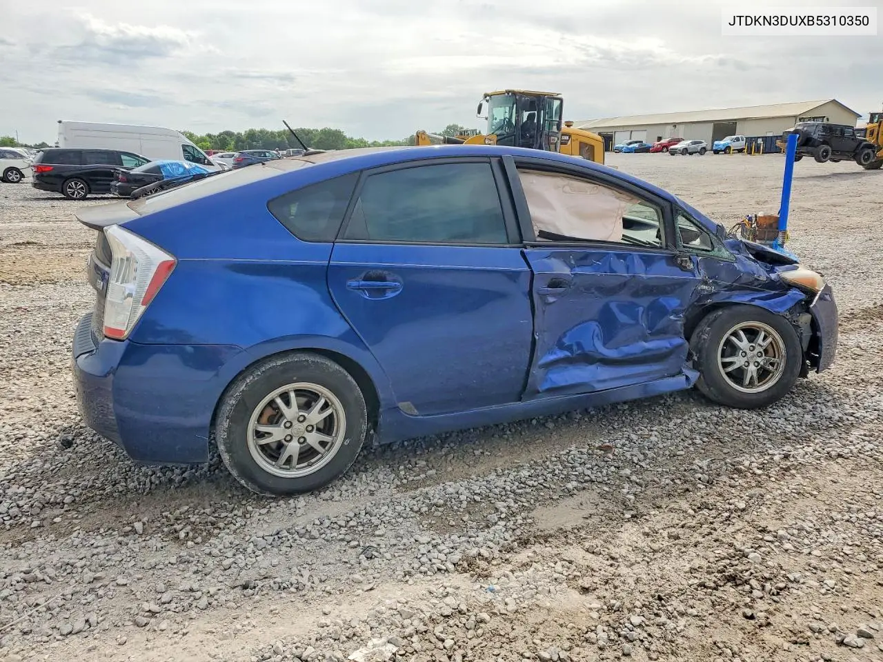 2011 Toyota Prius Three VIN: JTDKN3DUXB5310350 Lot: 57414856