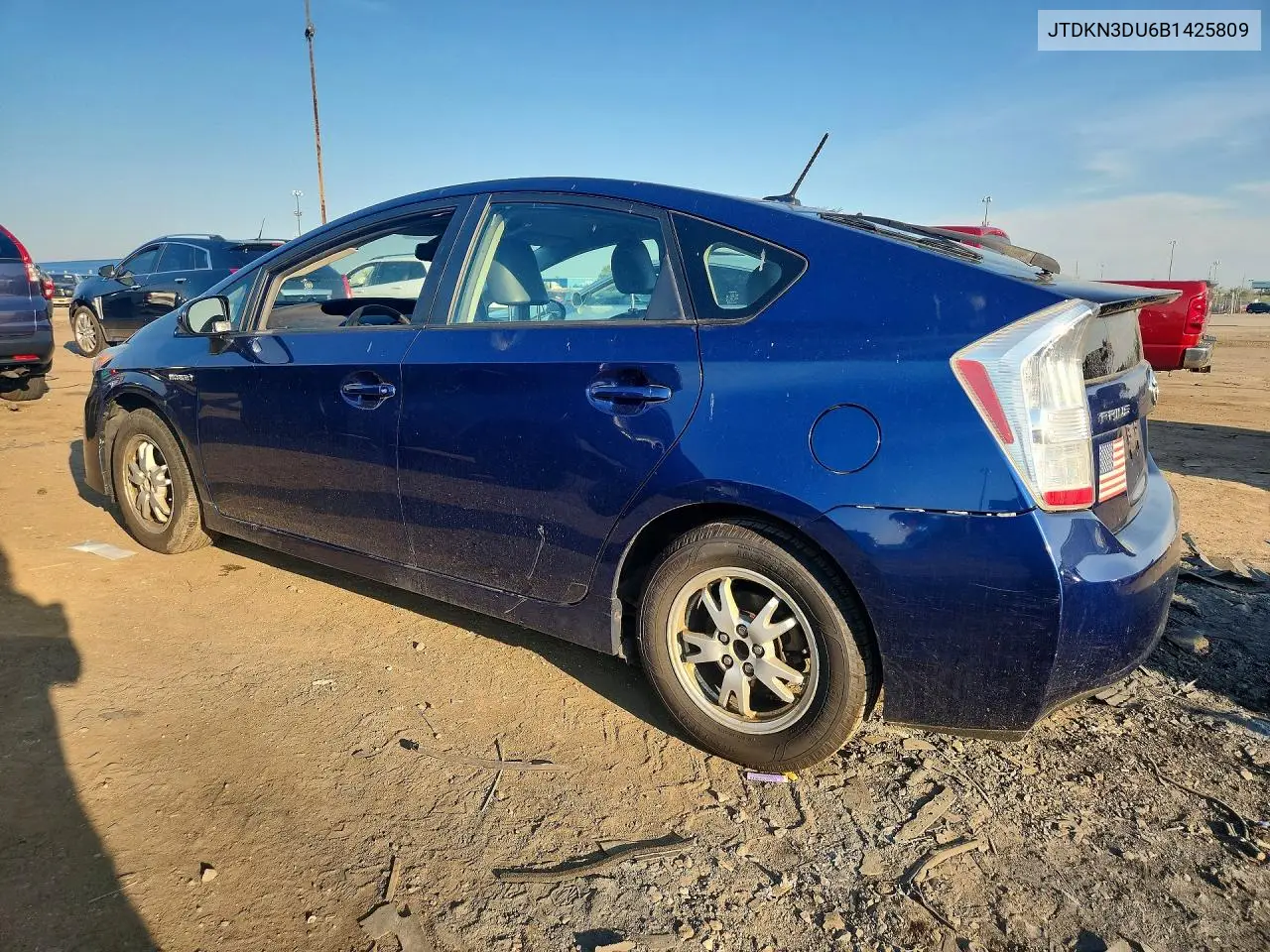 2011 Toyota Prius Four VIN: JTDKN3DU6B1425809 Lot: 60967426