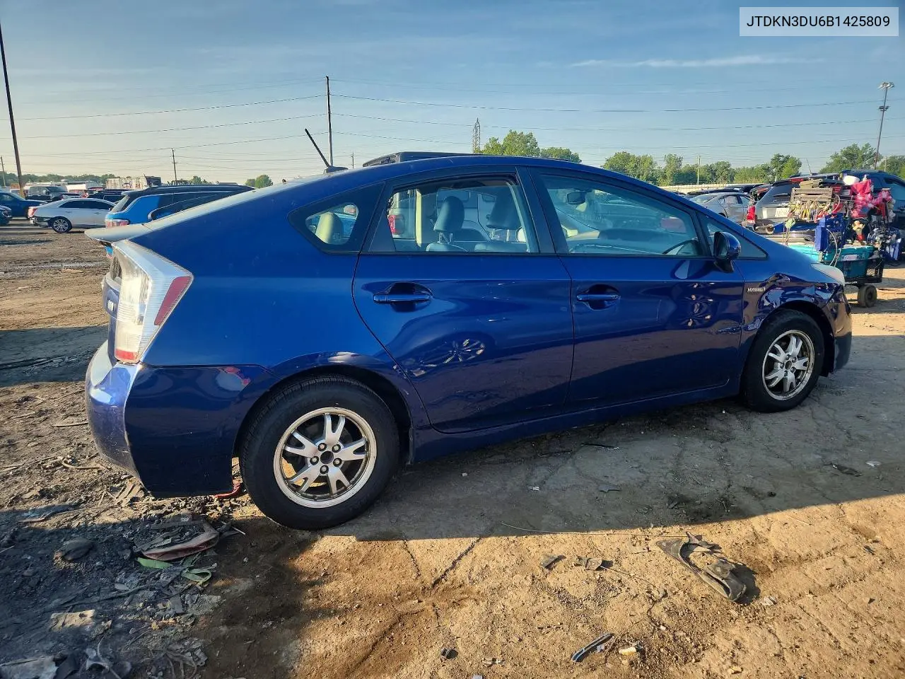 2011 Toyota Prius Four VIN: JTDKN3DU6B1425809 Lot: 60967426