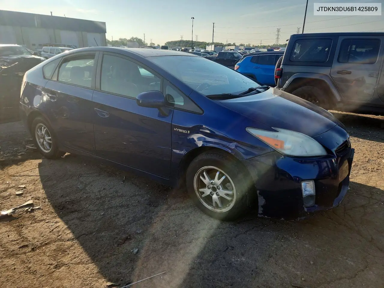 2011 Toyota Prius Four VIN: JTDKN3DU6B1425809 Lot: 60967426