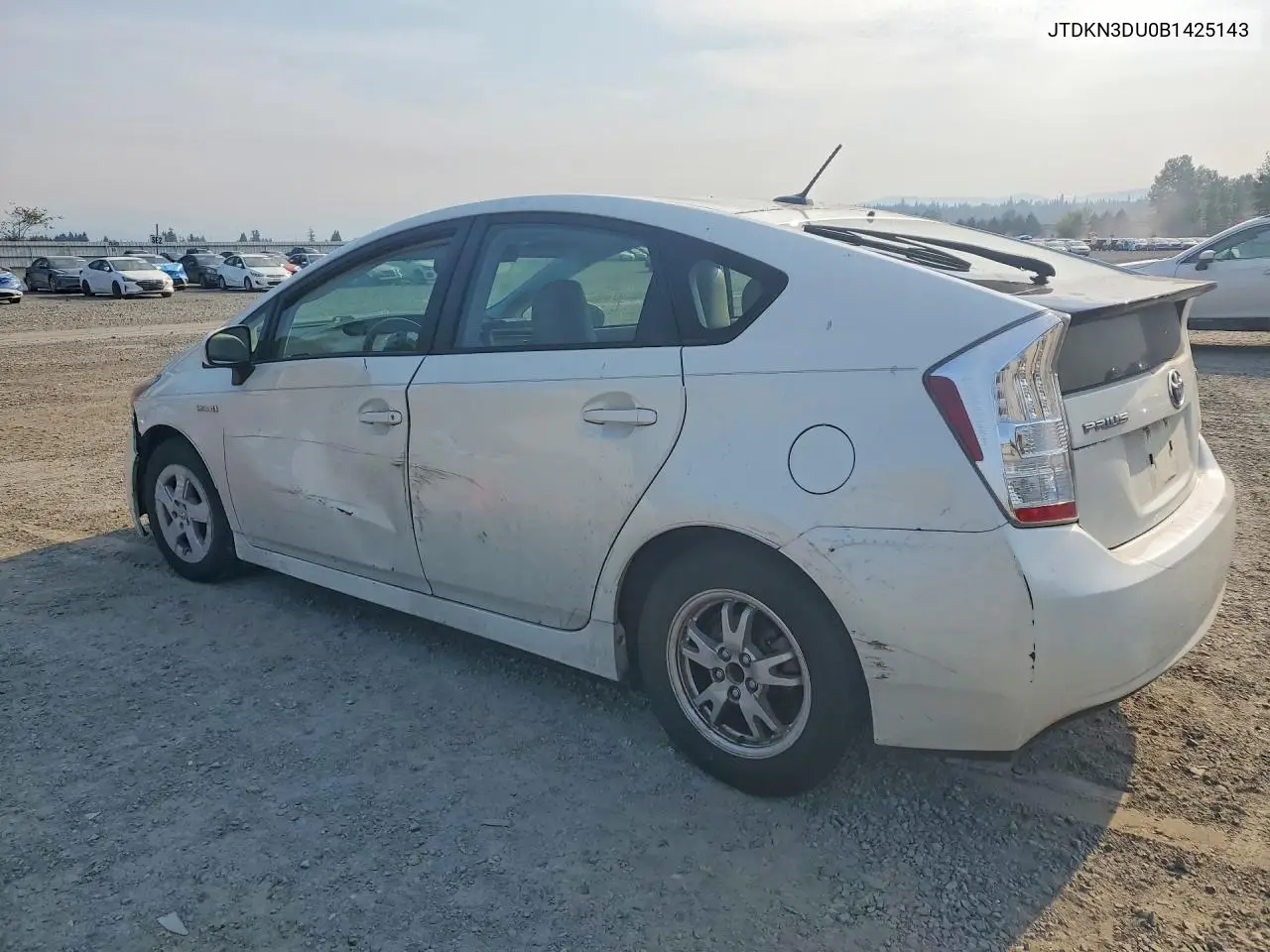 2011 Toyota Prius Four VIN: JTDKN3DU0B1425143 Lot: 61041256