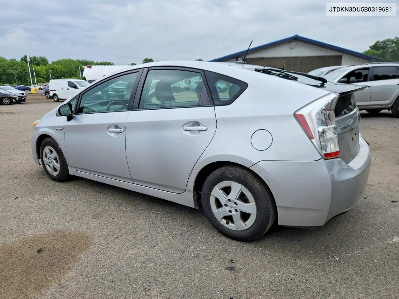 2011 Toyota Prius Four VIN: JTDKN3DU5B0319681 Lot: 61409476