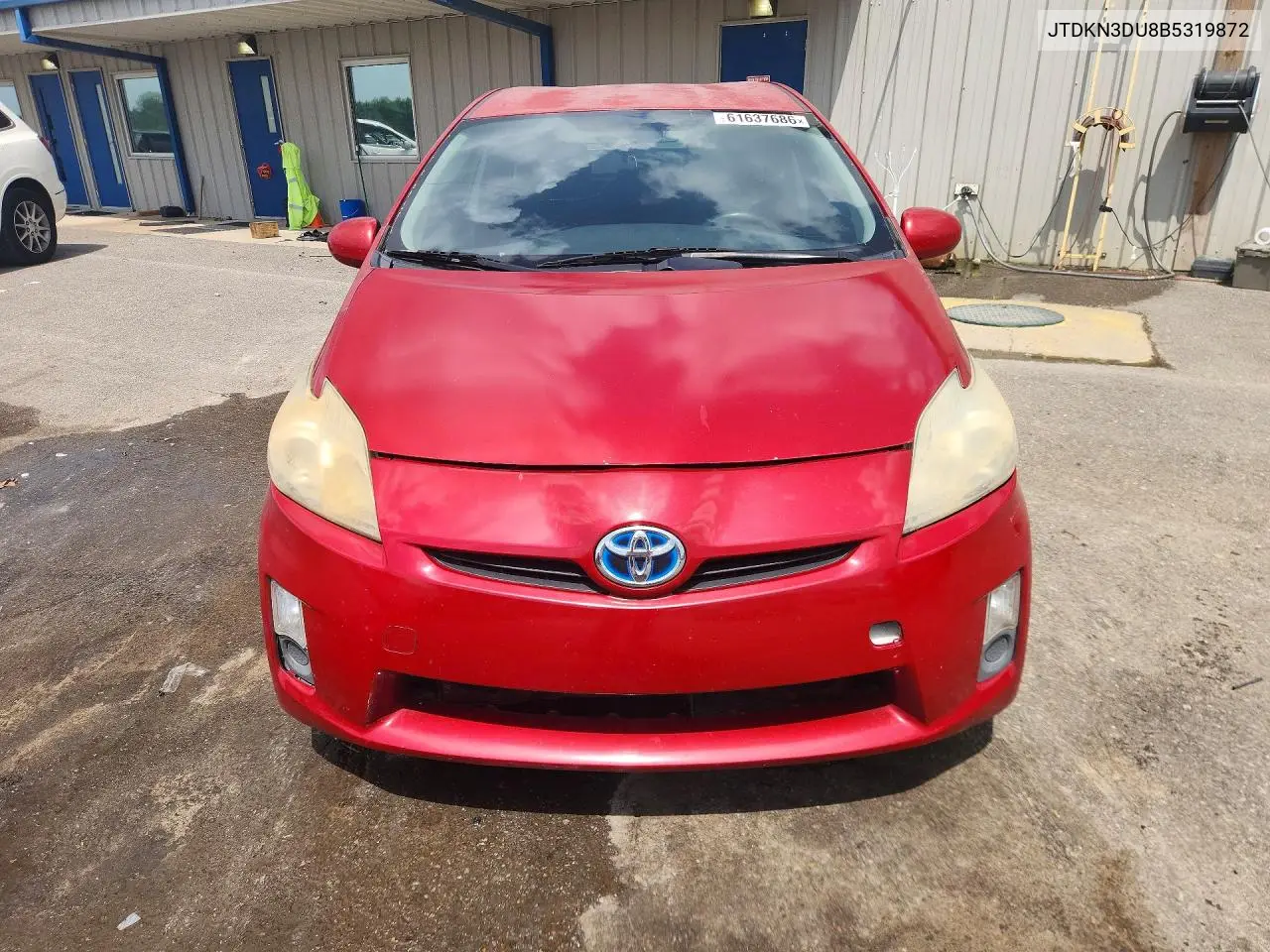 2011 Toyota Prius Two VIN: JTDKN3DU8B5319872 Lot: 61637686