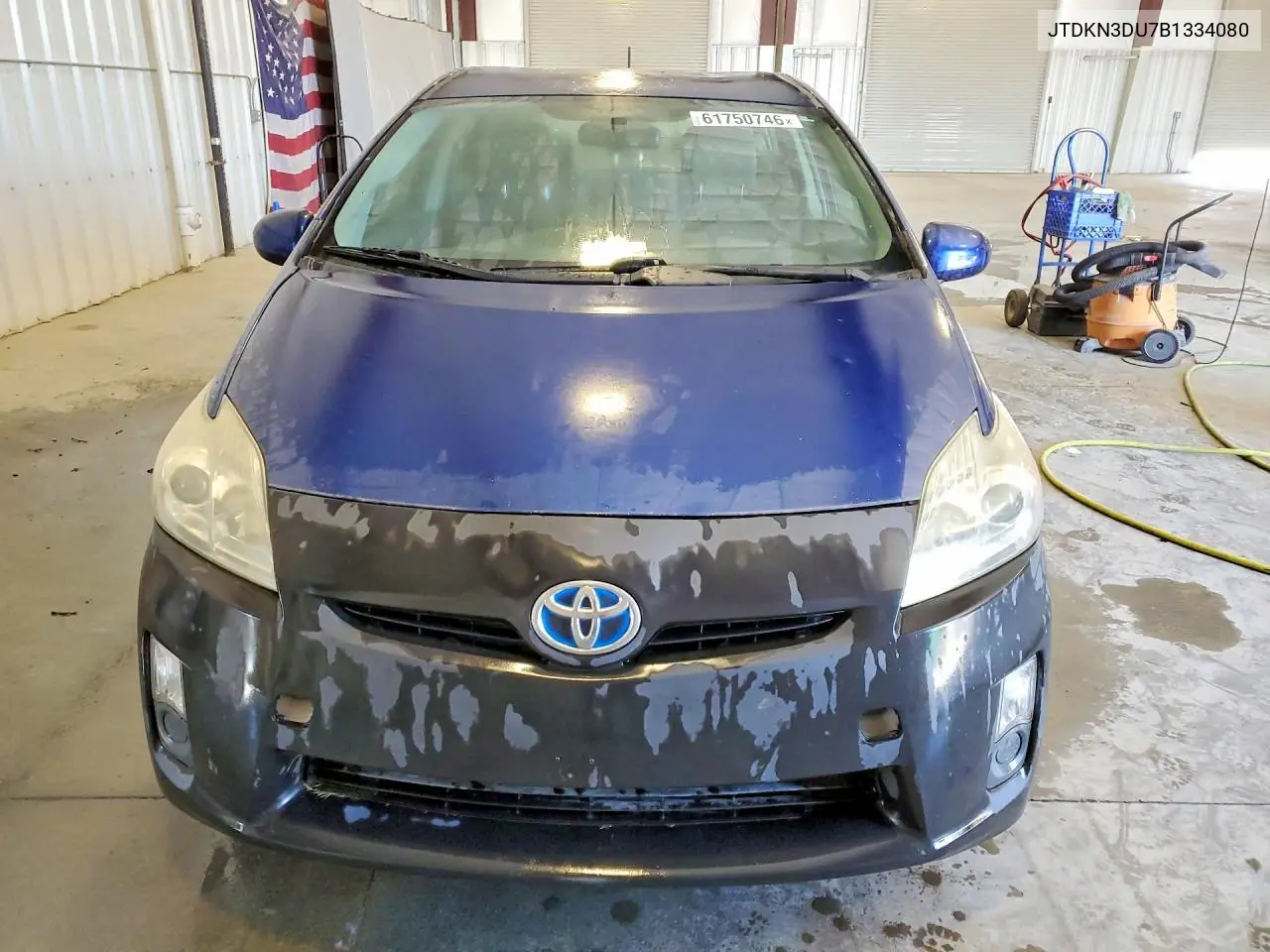 2011 Toyota Prius Two VIN: JTDKN3DU7B1334080 Lot: 61750746