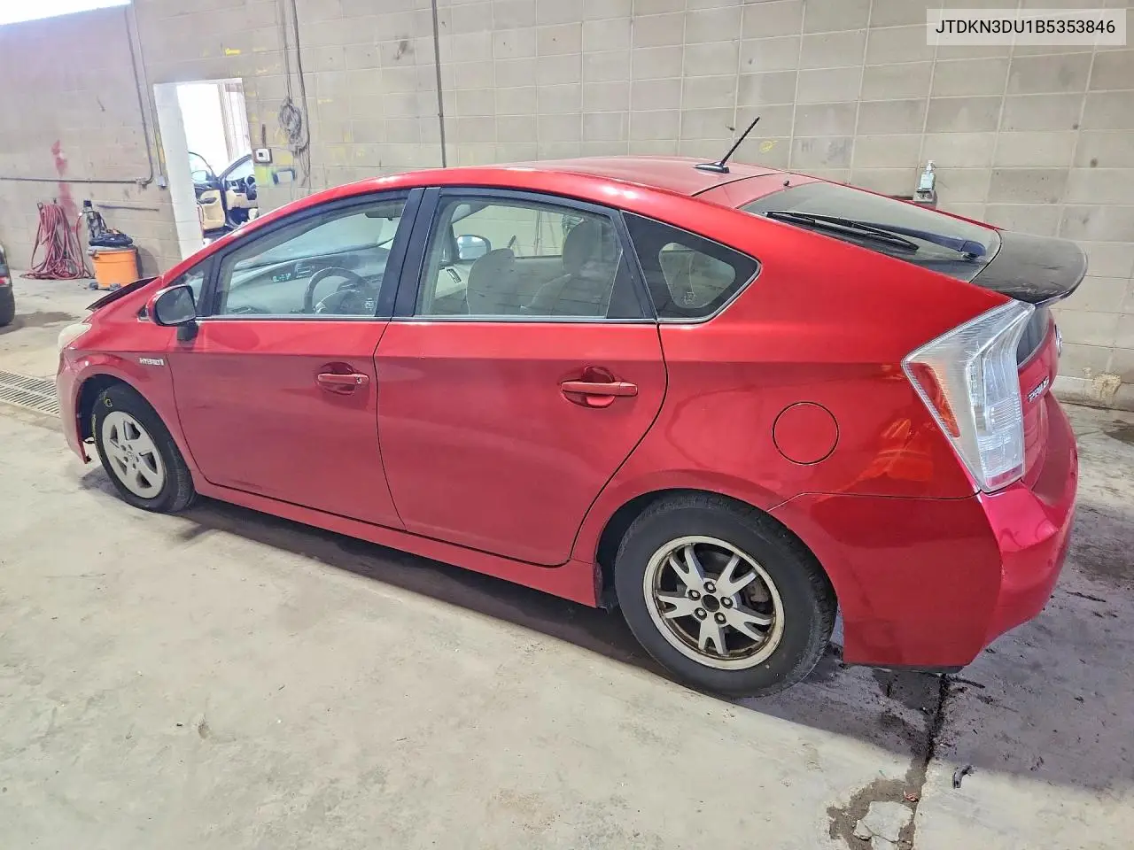 2011 Toyota Prius Two VIN: JTDKN3DU1B5353846 Lot: 61760616