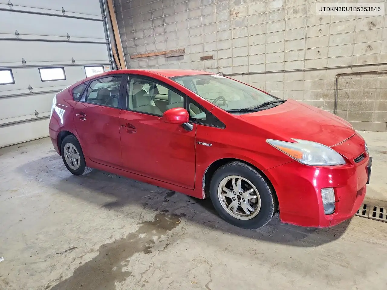 2011 Toyota Prius Two VIN: JTDKN3DU1B5353846 Lot: 61760616