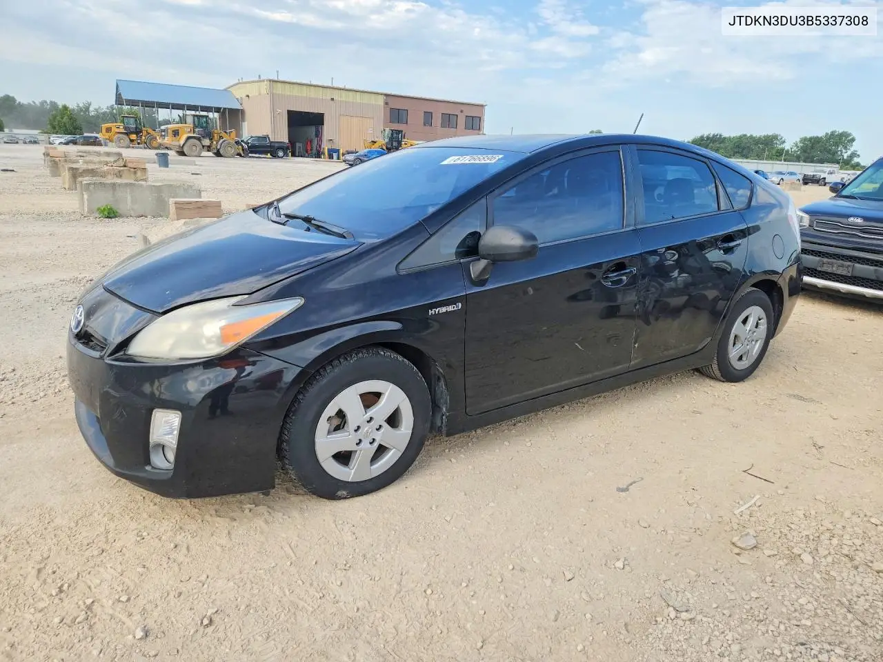 JTDKN3DU3B5337308 2011 Toyota Prius Four