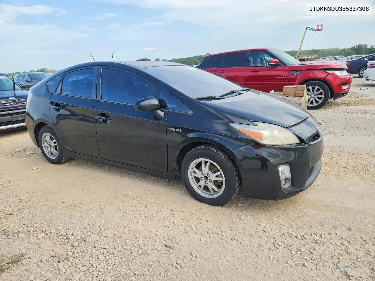 JTDKN3DU3B5337308 2011 Toyota Prius Four