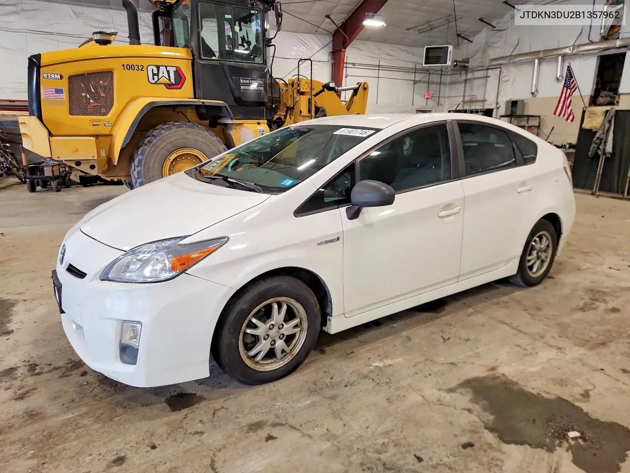 2011 Toyota Prius Three VIN: JTDKN3DU2B1357962 Lot: 61901746