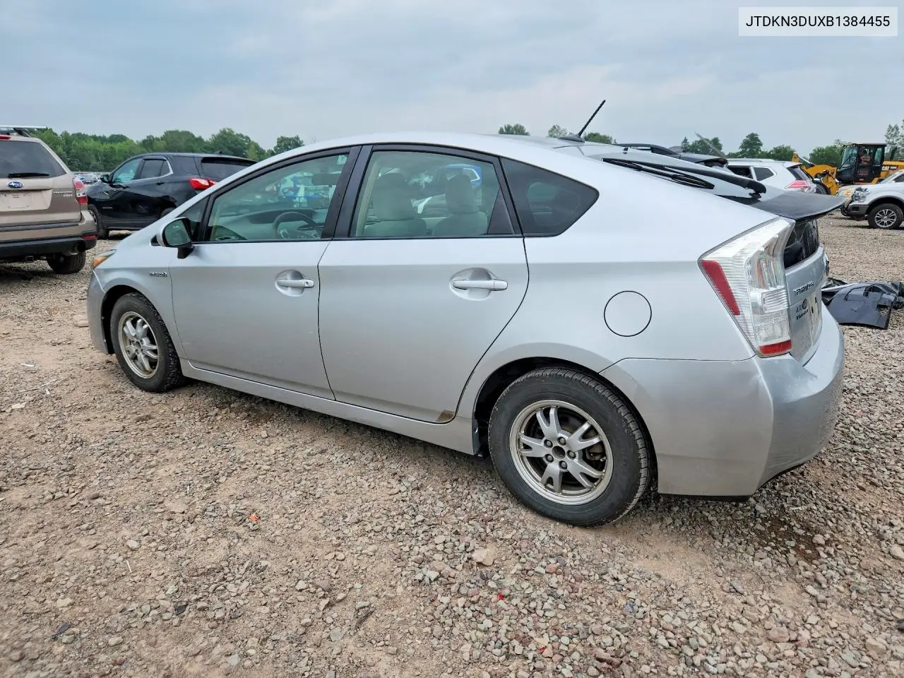 2011 Toyota Prius Two VIN: JTDKN3DUXB1384455 Lot: 61998496
